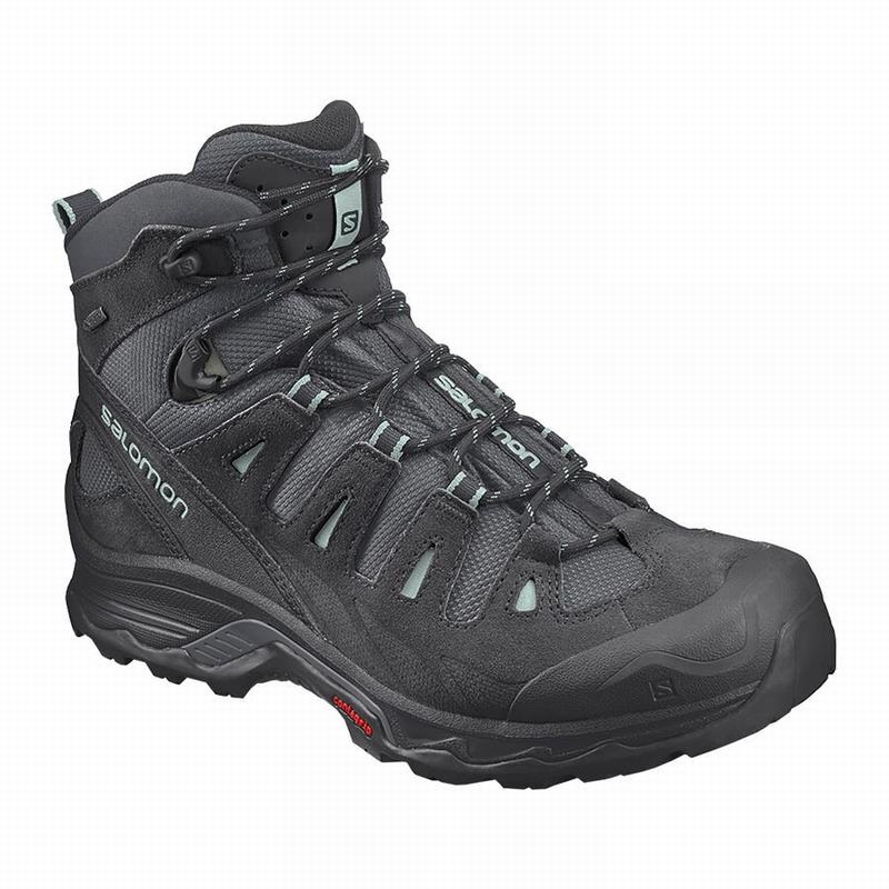 Buty Turystyczne Damskie Salomon QUEST PRIME GTX W - Ciemny Niebieskie / Czarne - Polska (693-WYCUGM